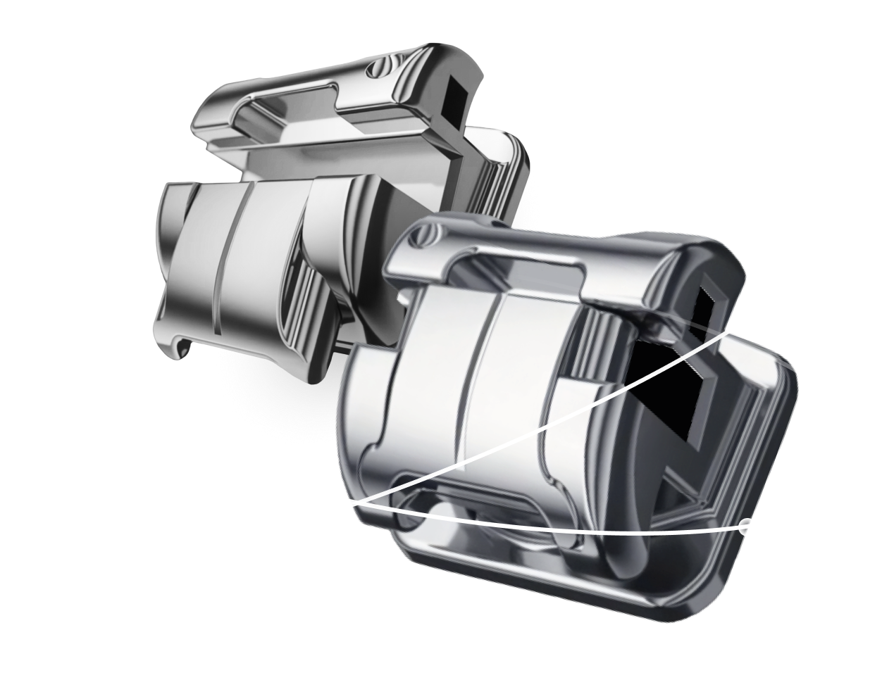 NexStep Q — металлическая самолигирующая брекет-система