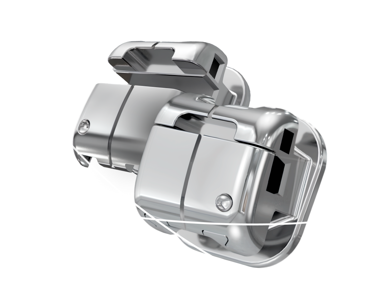 NexStep Pro — металлическая самолигирующая брекет-система